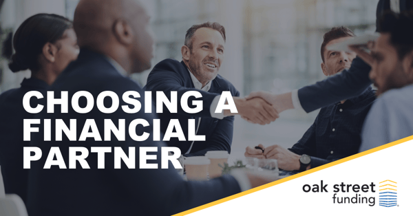 Choosing a Financial Partner
