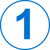 Number 1 Icon