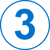 Number 3 Icon