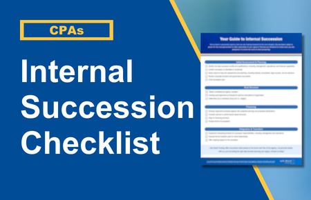 Image for Internal Succession Checklist for CPAs