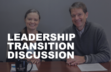 Image for Leadership Transition Discussion with Oak Street Funding